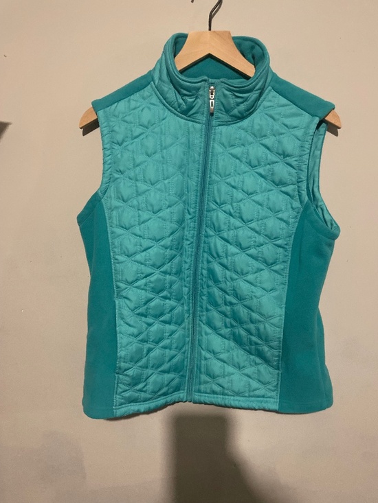 For Cynthia Jackets & Blazers - For Cynthia women’s size large turquoise quilted vest
